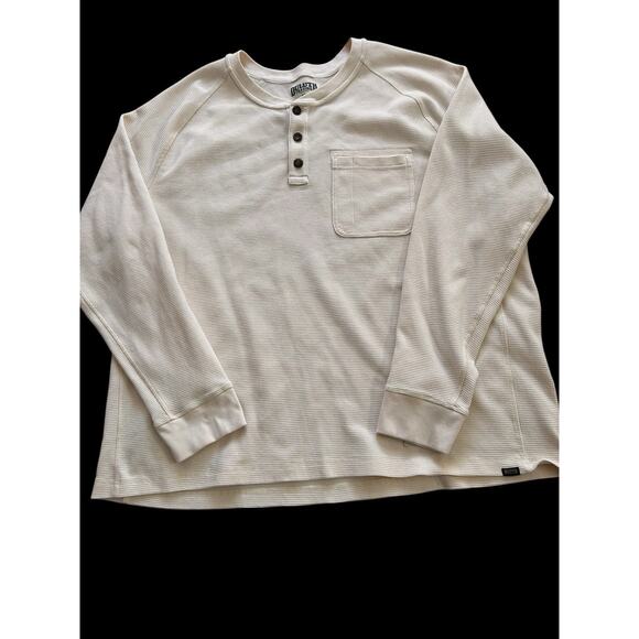 Duluth Men’s Henley Trading Burly Thermal Standard Fit Long Sleeve Untucked 3XL - Picture 2 of 9